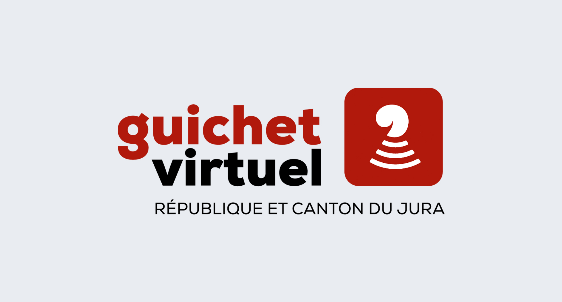 Logo du guichet virtuel du canton du jura.