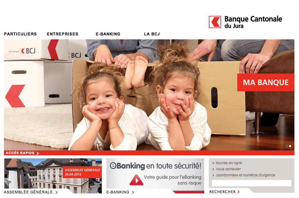 Campagne de pub BCJ photo du site web de la BCJ.