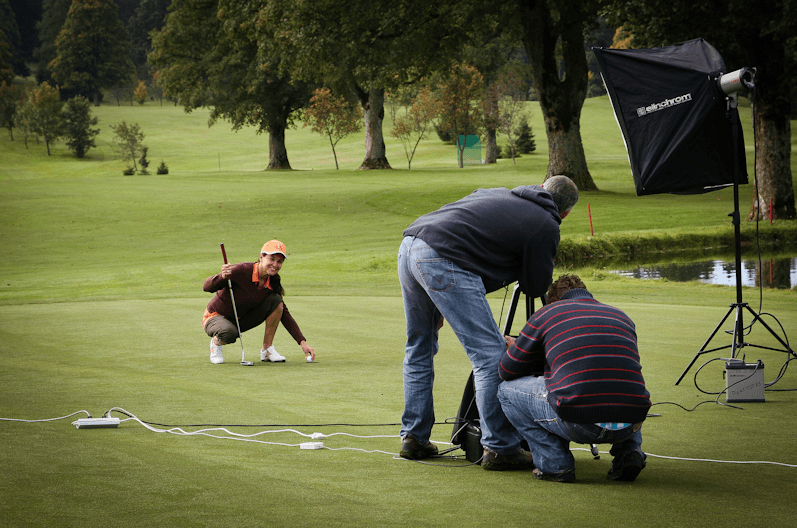 Making-of campagne pub BCJ travail photo de calibration.