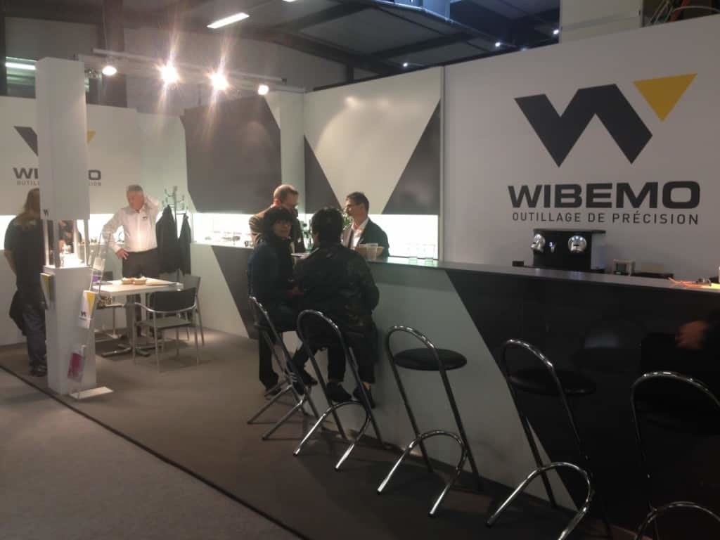 SIAMS 2014, stand de l'entreprise Wibemo.