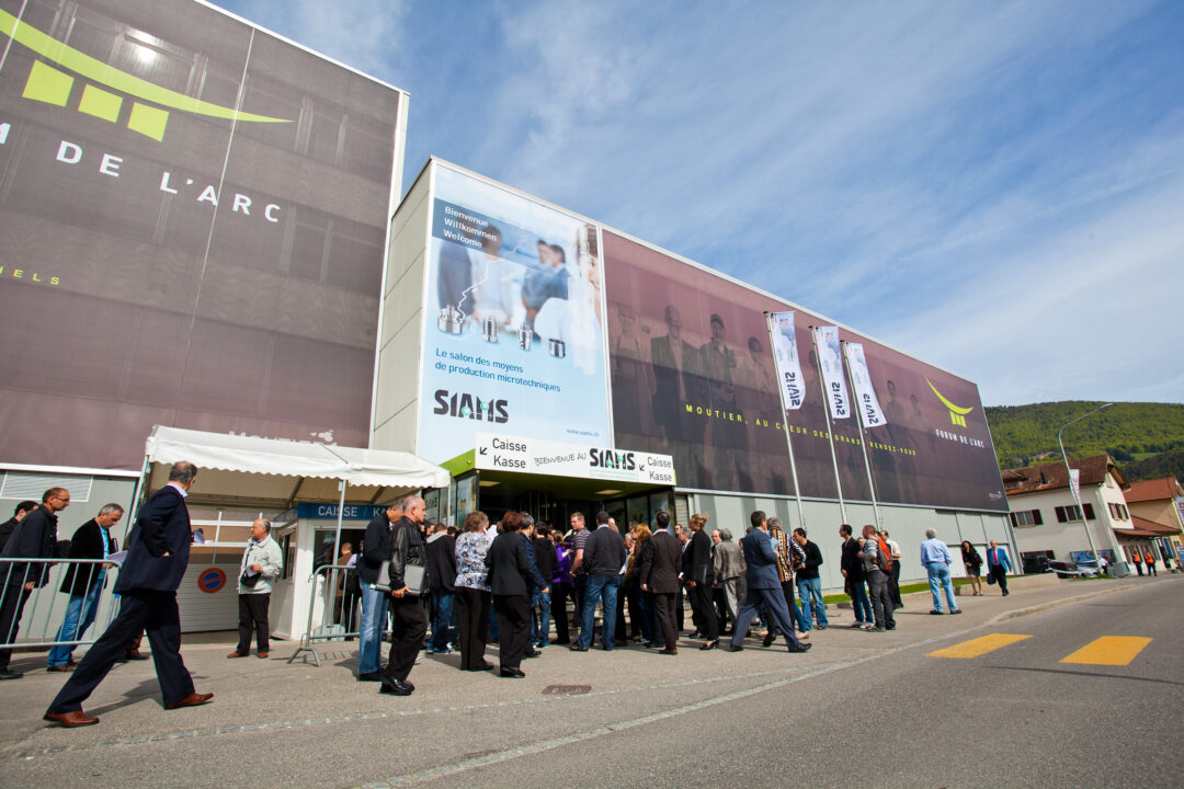 Entrée du SIAMS vu de l'extérieur - SIAMS 2012.