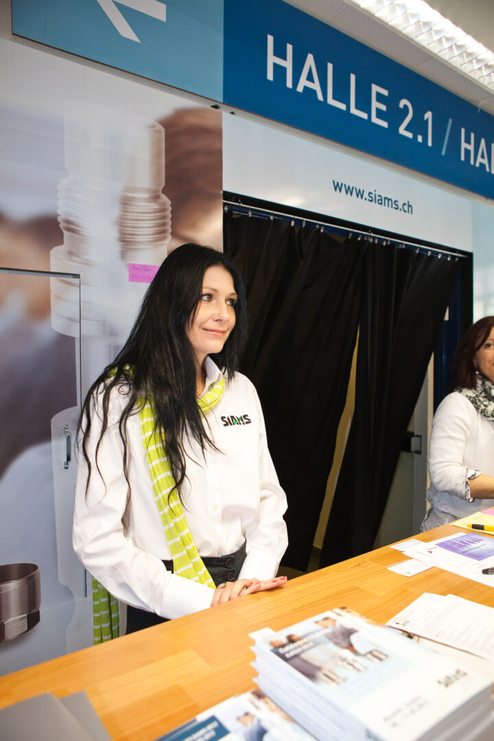 Signalétique de l'accueil - SIAMS 2012.
