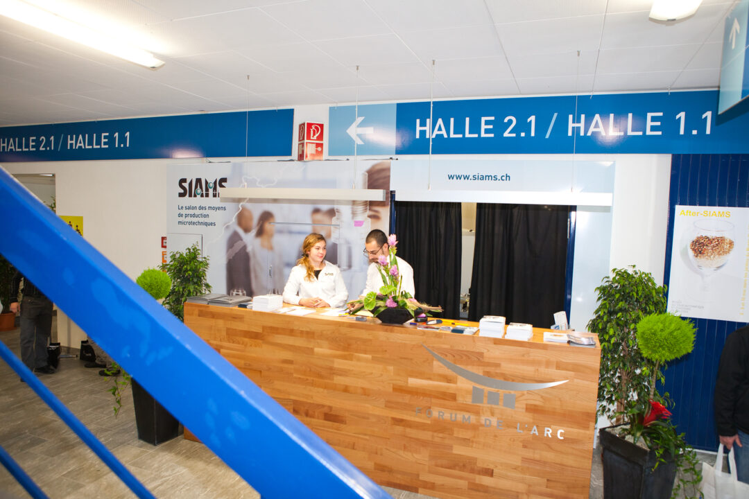 Signalétique accueil - SIAMS 2012.