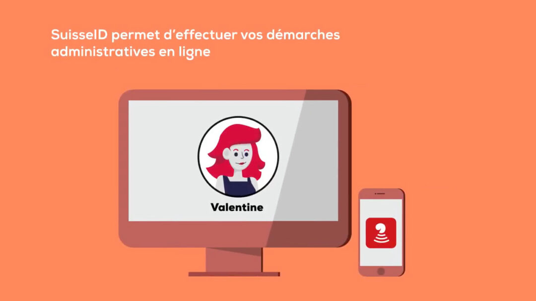 Image expliquant que SuisseID permet maintenant de faire vos démarches administratives en ligne.