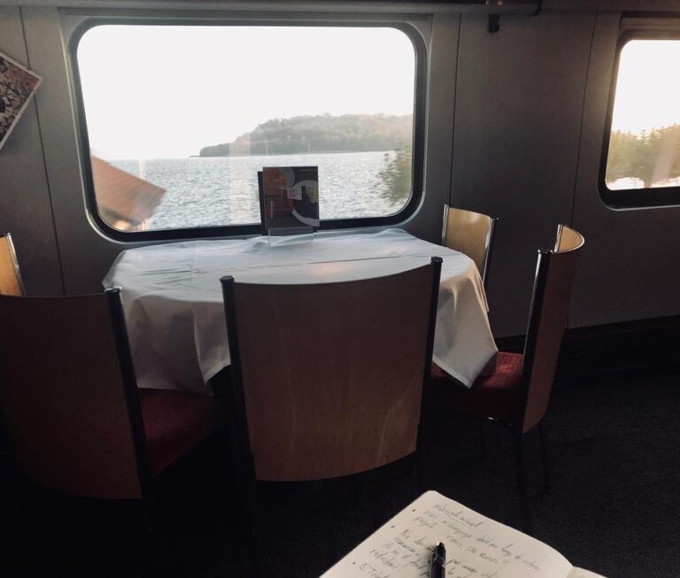 Sortie en bateau de la team Pomzed.