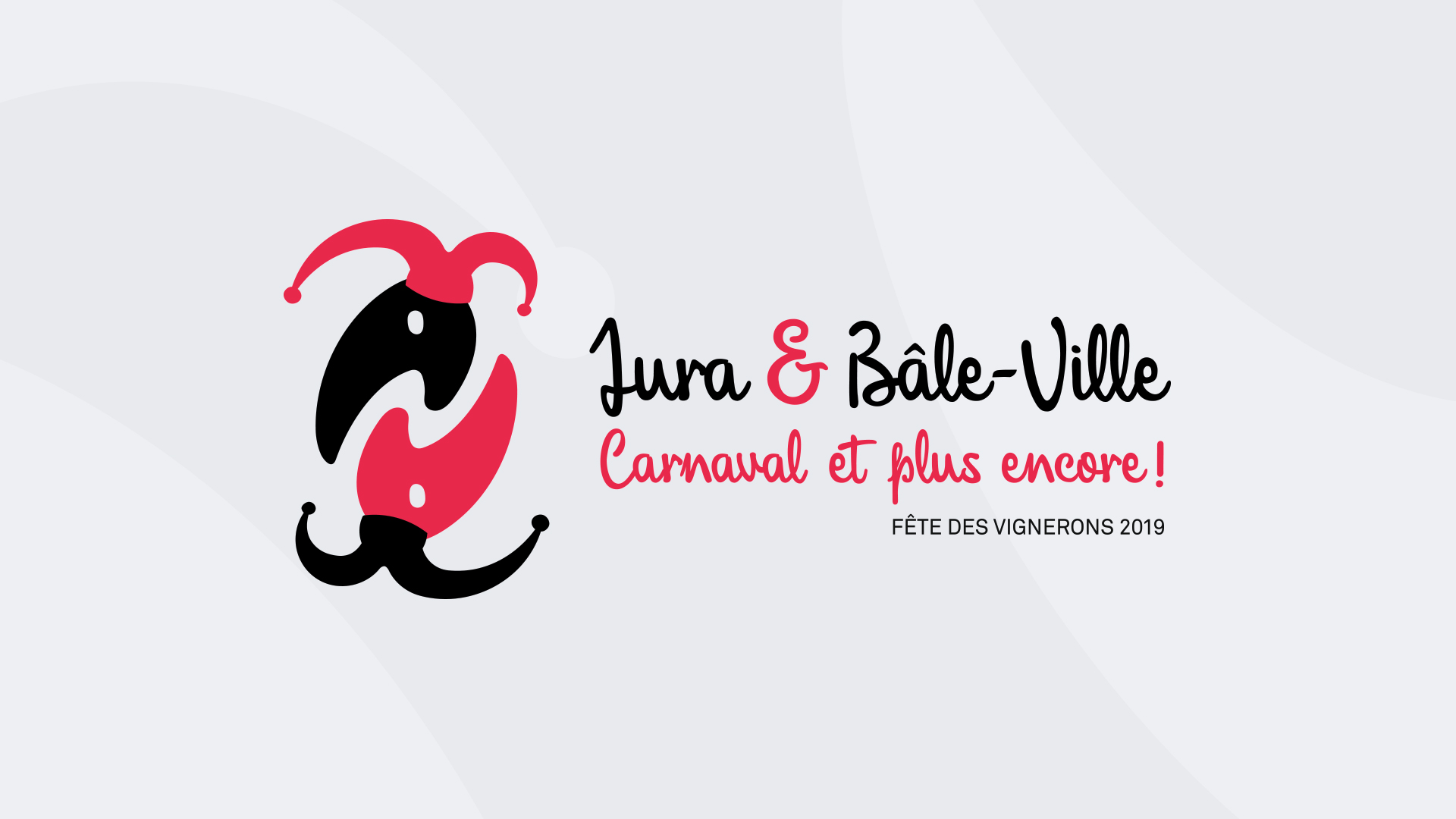 Logo et slogan pour la participation des cantons du Jura et de Bâle-Ville à la Fête des Vignerons 2019 à Vevey