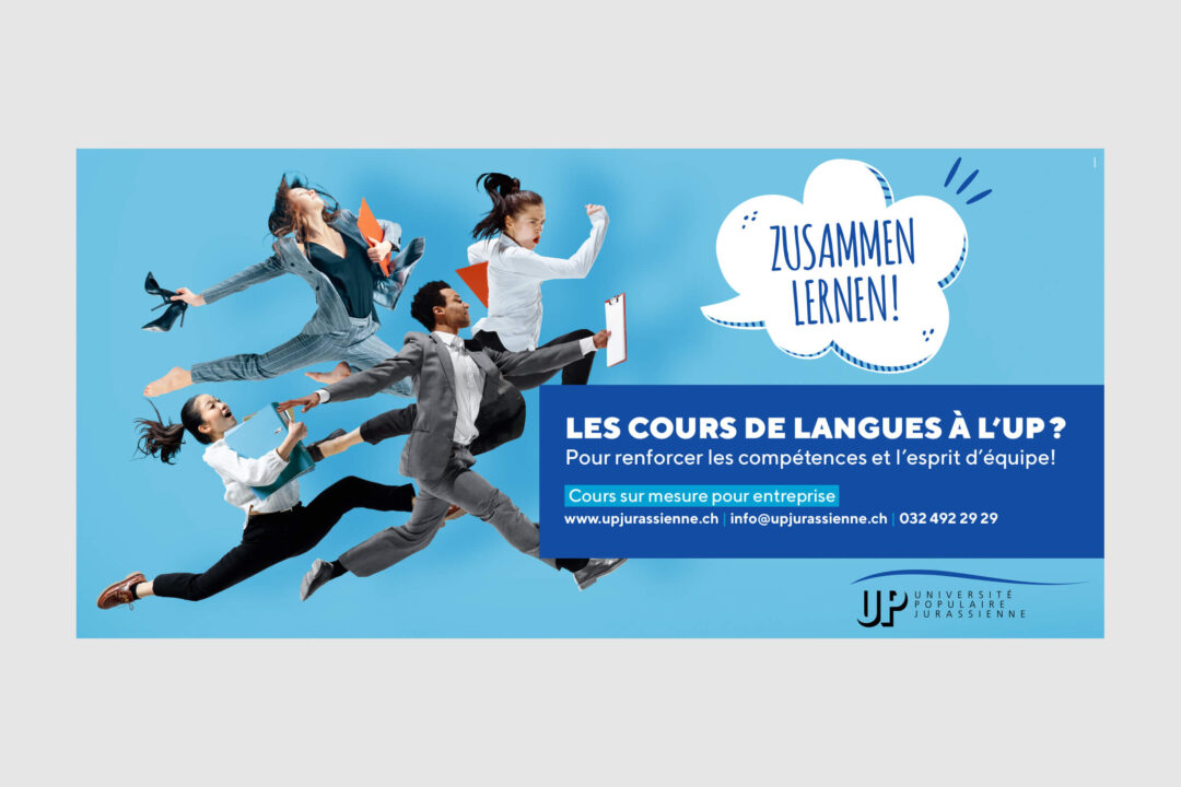 Affiche à plat pour l'UPJ