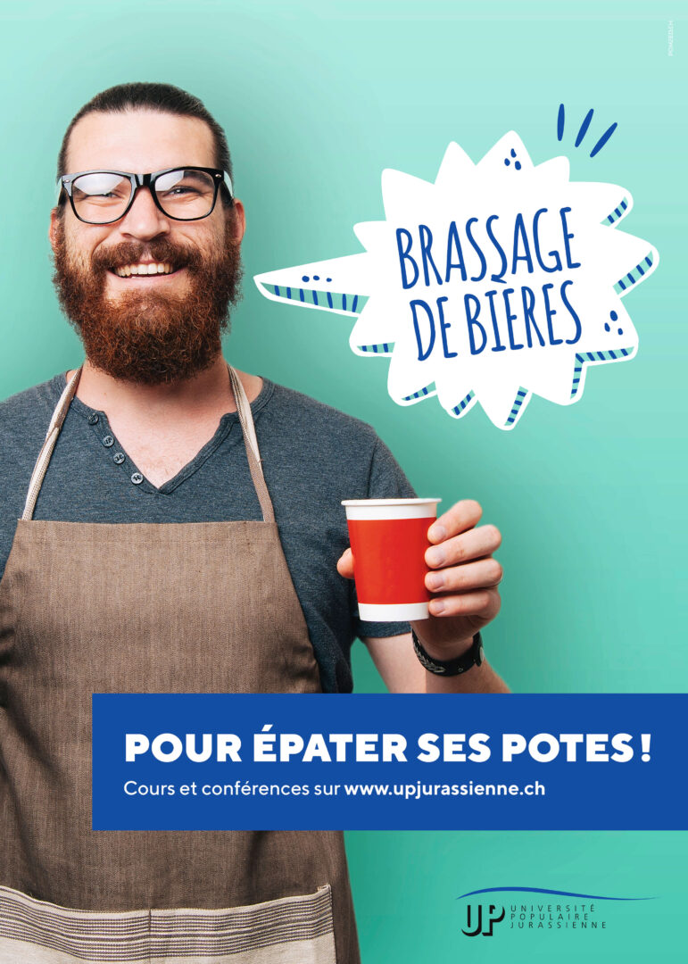 Cartons UPJ affichés dans les transports