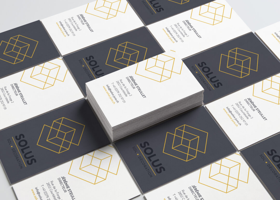 Carte de visites pour Solus
