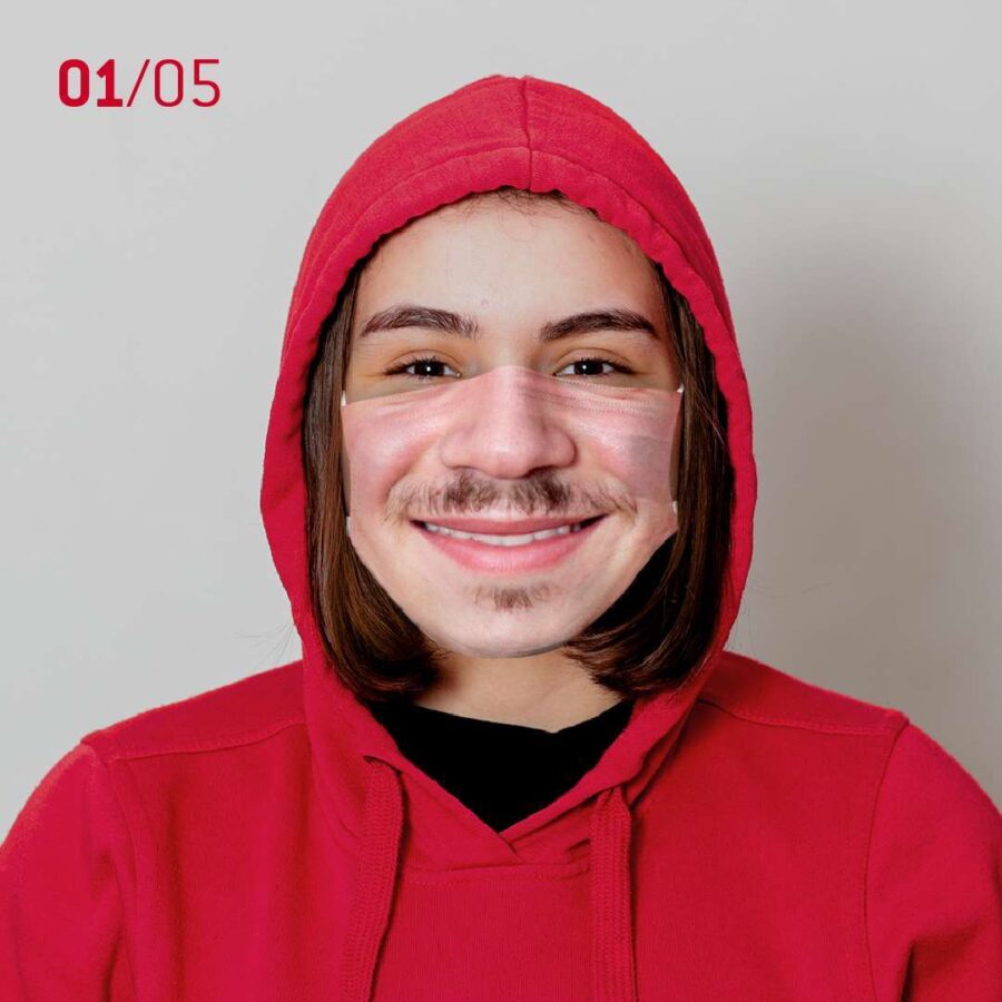 Concours voeux 2020 - Bas les masques portrait 1